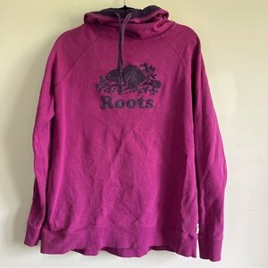 Roots Women's Pink Hoodie